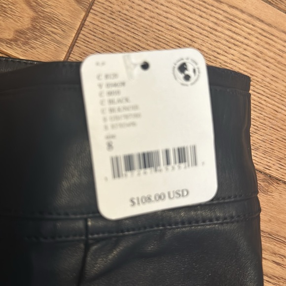 Free people Faux leather skirt - Picture 3 of 8